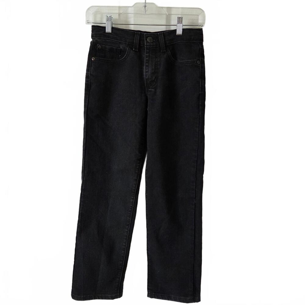 Sonoma Stylish Black Denim Jeans - Straight Leg - Girls Size 12
